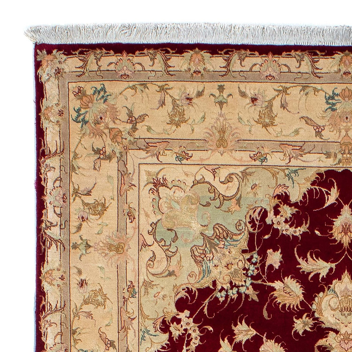 Tabriz - 50 Raj Rug 200x153cm - Persian Rugs