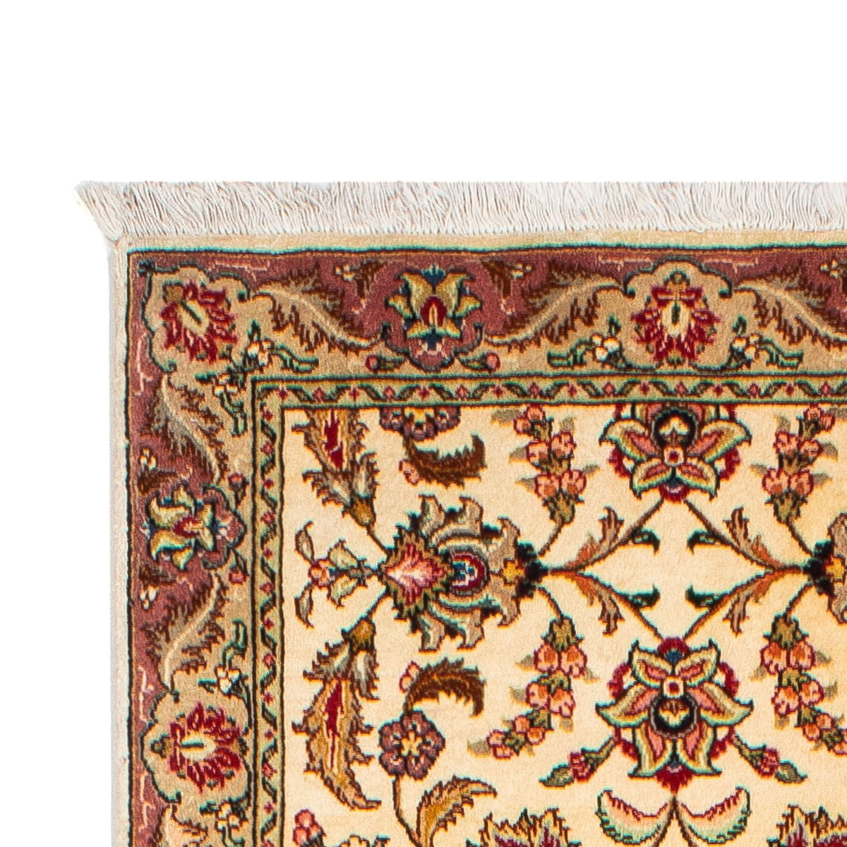 Runner Perser Rug - Tabriz - Royal - 299 x 68 cm - beige