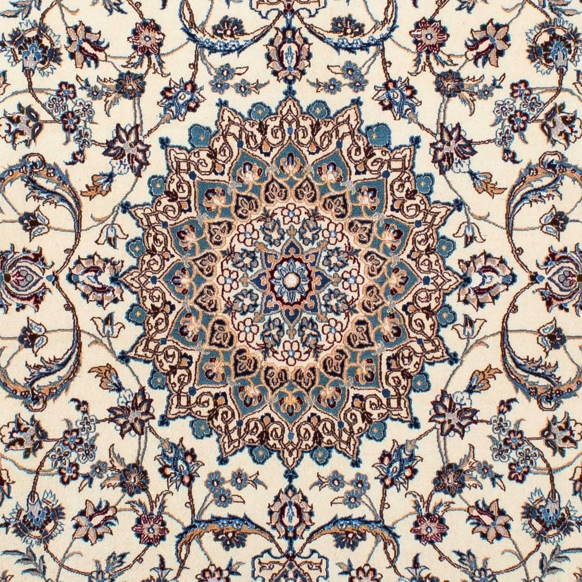 Perser Rug - Nain - Premium - 194 x 128 cm - beige