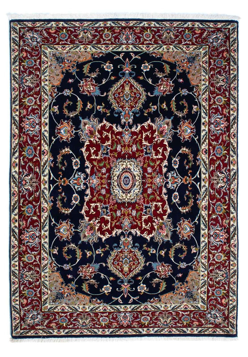 Perser Rug - Ghom - 198 x 142 cm - dark blue