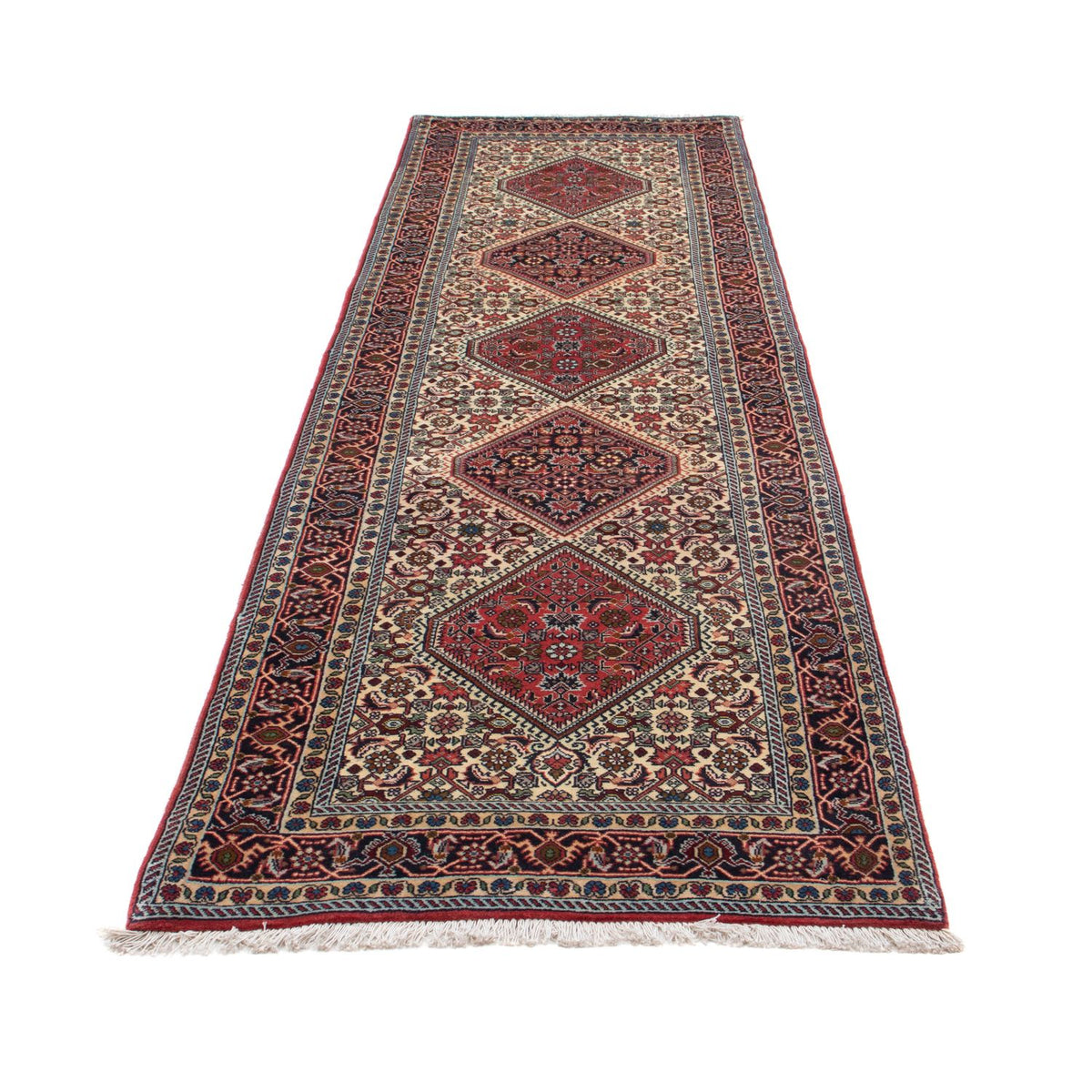 Runner Perser Rug - Bidjar - 300 x 83 cm - multicolored