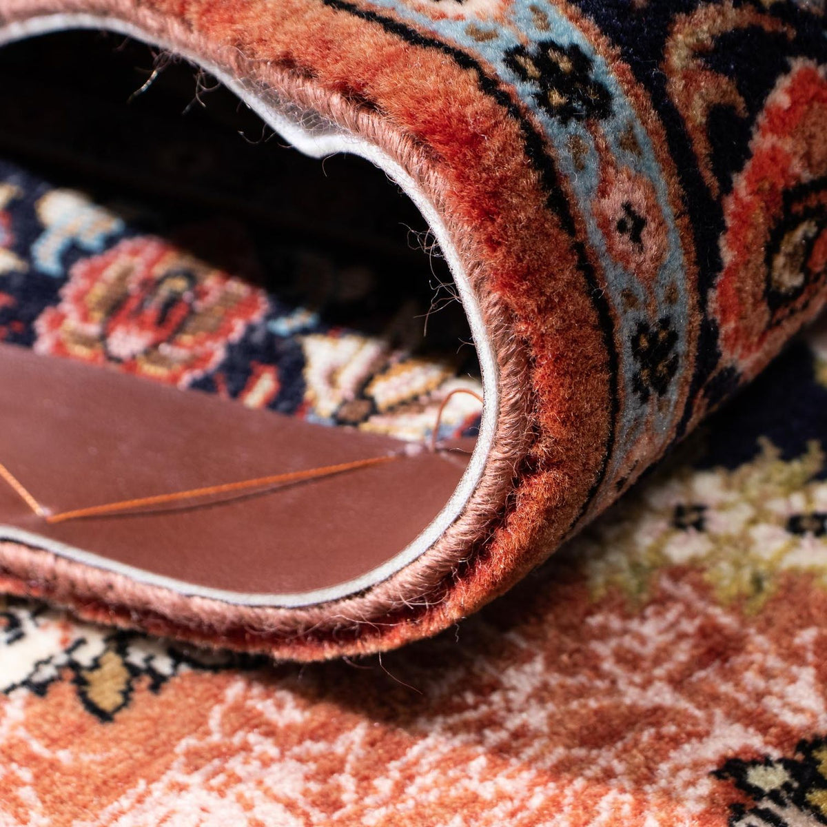 Runner Perser Rug - Ghom - 192 x 68 cm - rust