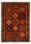 Perser Rug - Nomadic - 280 x 202 cm - dark red