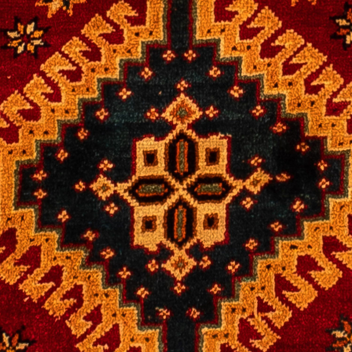 Perser Rug - Nomadic - 280 x 202 cm - dark red