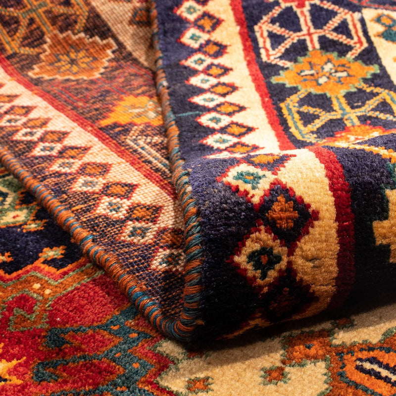 Perser Rug - Nomadic - 280 x 202 cm - dark red