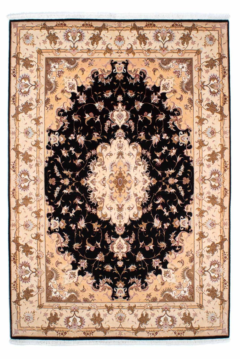 Perser Rug - Tabriz - Royal - 242 x 163 cm - dark blue