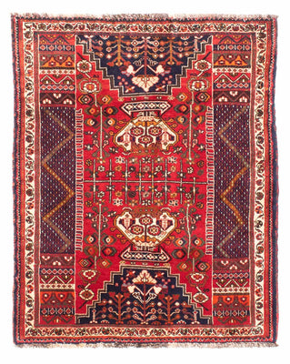 Perser Rug - Nomadic - 135 x 107 cm - dark red