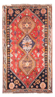 Perser Rug - Nomadic - 150 x 84 cm - red