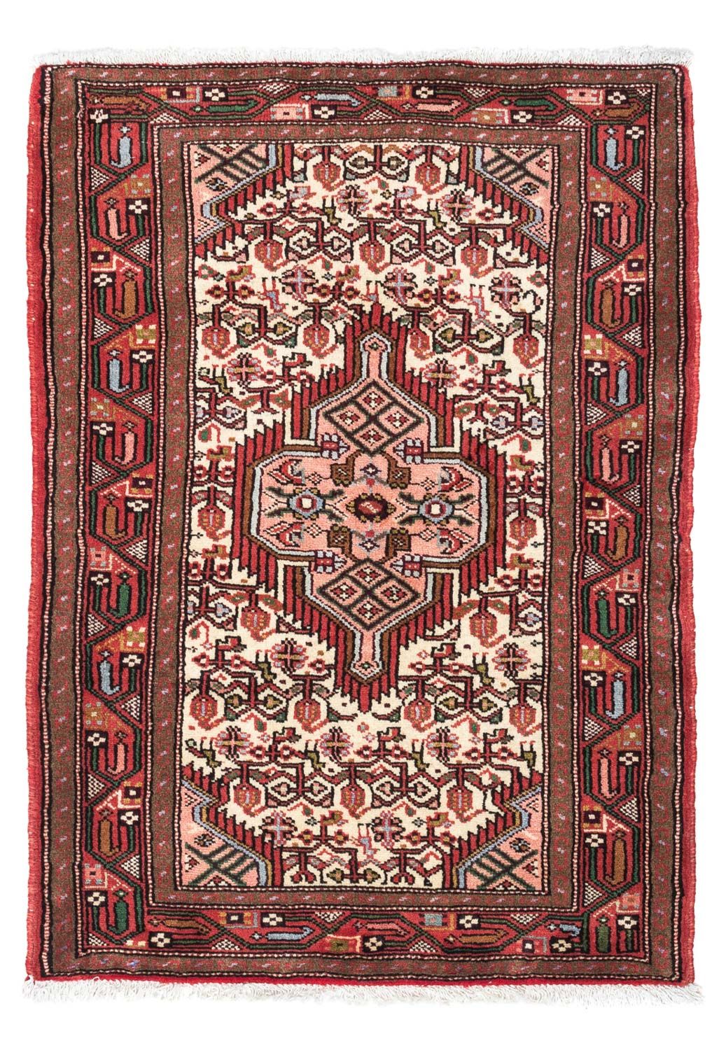 Perser Rug - Nomadic - 122 x 82 cm - red