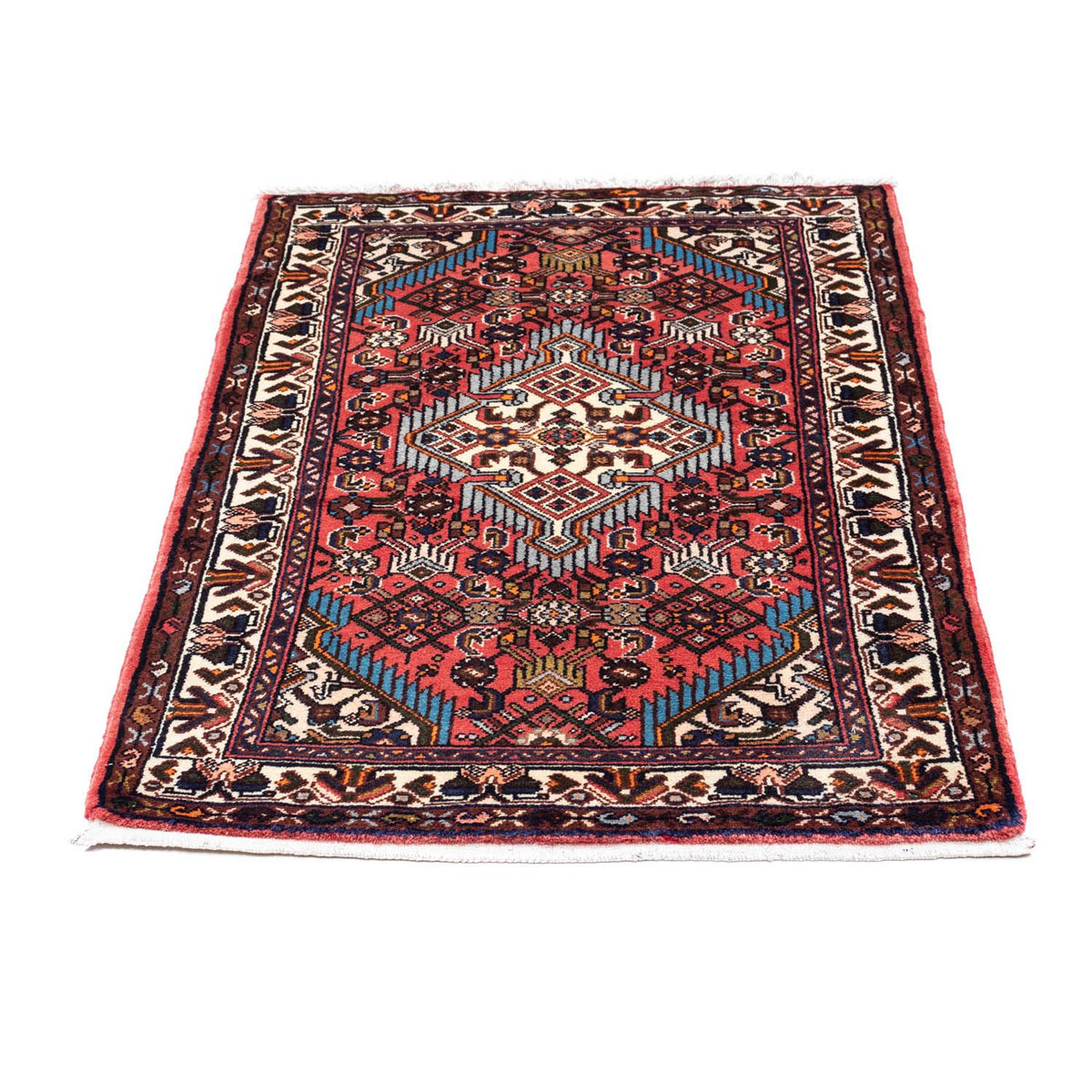 Perser Rug - Nomadic - 114 x 80 cm - light red