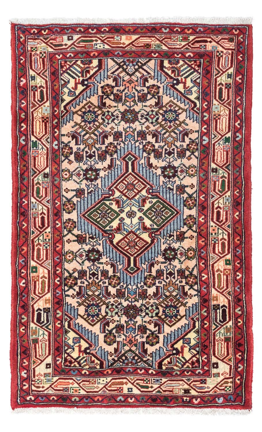 Perser Rug - Nomadic - 121 x 76 cm - red