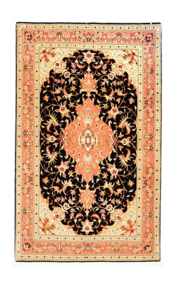 Perser Rug - Tabriz - Royal - 161 x 101 cm - black