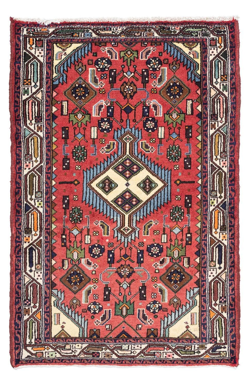 Perser Rug - Nomadic - 126 x 83 cm - red