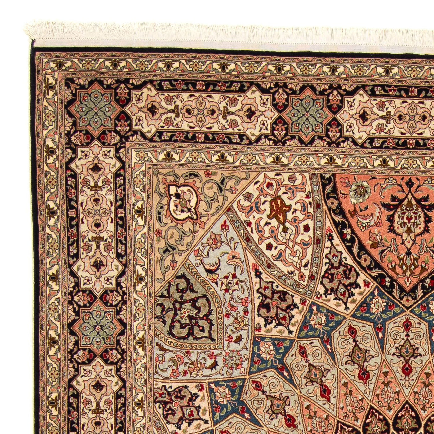 Tabriz - 50 Raj Rug 256x205cm - Persian Rugs
