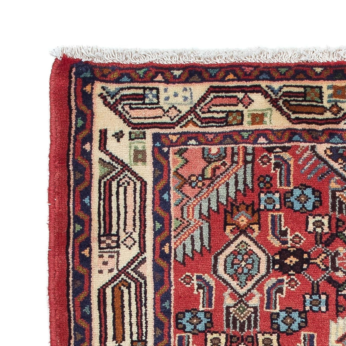Perser Rug - Nomadic - 126 x 80 cm - red
