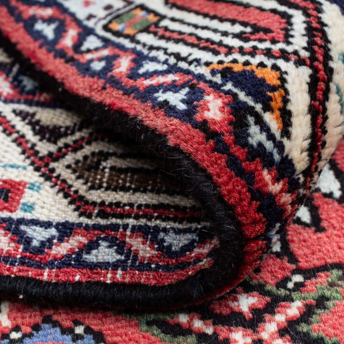 Perser Rug - Nomadic - 130 x 82 cm - red