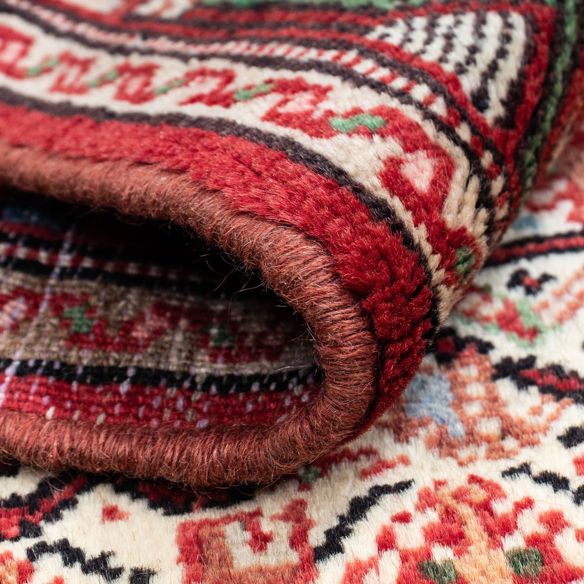 Perser Rug - Nomadic - 125 x 78 cm - light red