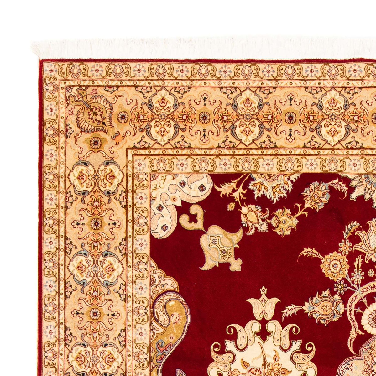 Perser Rug - Tabriz - Royal - 312 x 200 cm - dark red