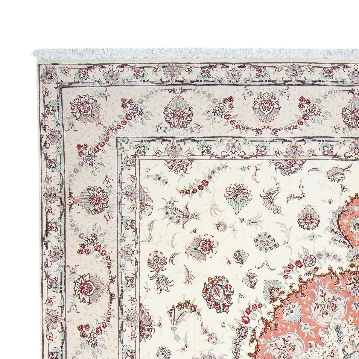 Tabriz - 50 Raj Rug 295x309cm - Persian Rugs