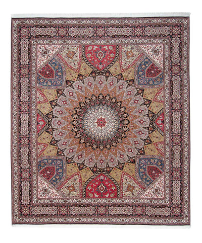 Tabriz - 50 Raj Rug 254x303cm - Persian Rugs