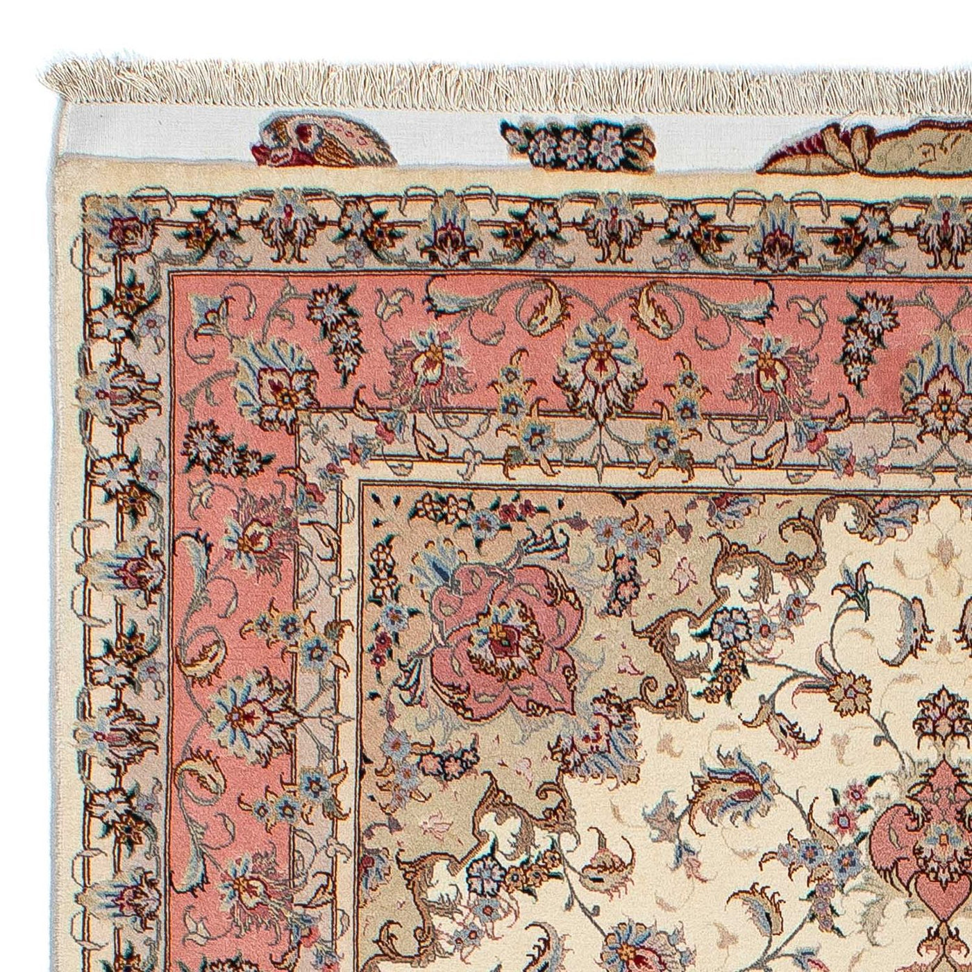 Tabriz - 50 Raj Rug 210x150cm - Persian Rugs