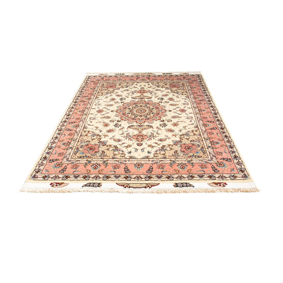 Perser Rug - Tabriz - Royal - 210 x 150 cm - beige