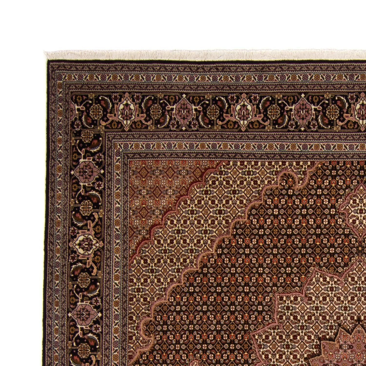 Perser Rug - Tabriz - Royal - 256 x 248 cm - brown