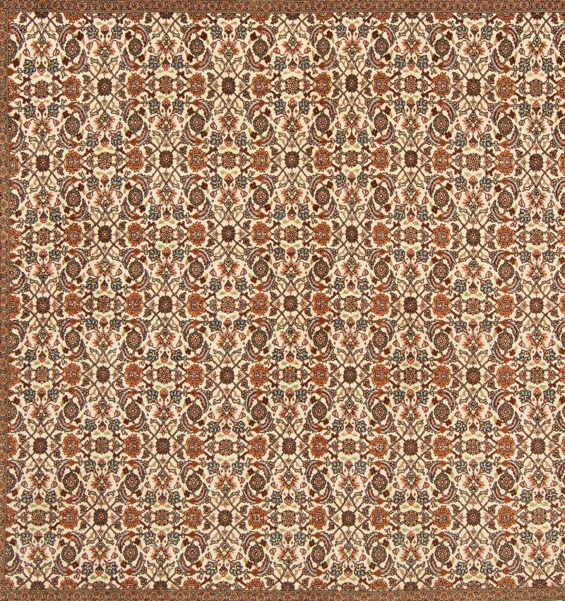 Perser Rug - Tabriz square  - 215 x 202 cm - light brown
