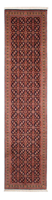 Runner Perser Rug - Tabriz - 302 x 80 cm - brown
