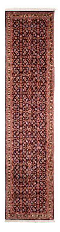 Runner Perser Rug - Tabriz - 302 x 80 cm - brown