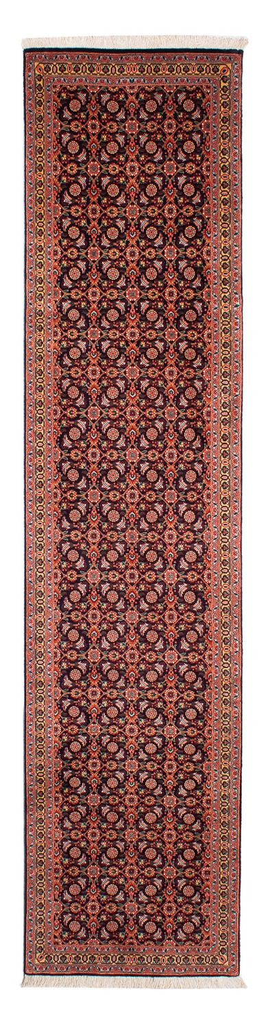 Runner Perser Rug - Tabriz - 302 x 80 cm - brown