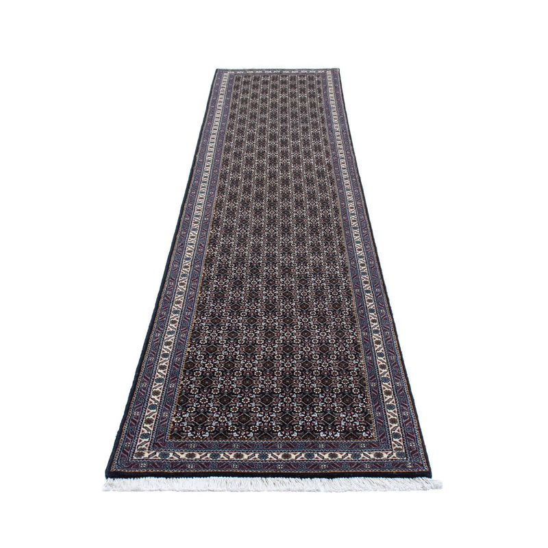 Runner Perser Rug - Tabriz - 348 x 70 cm - grey