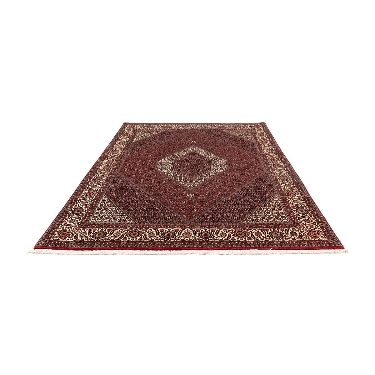 Perser Rug - Bidjar - 263 x 203 cm - dark red