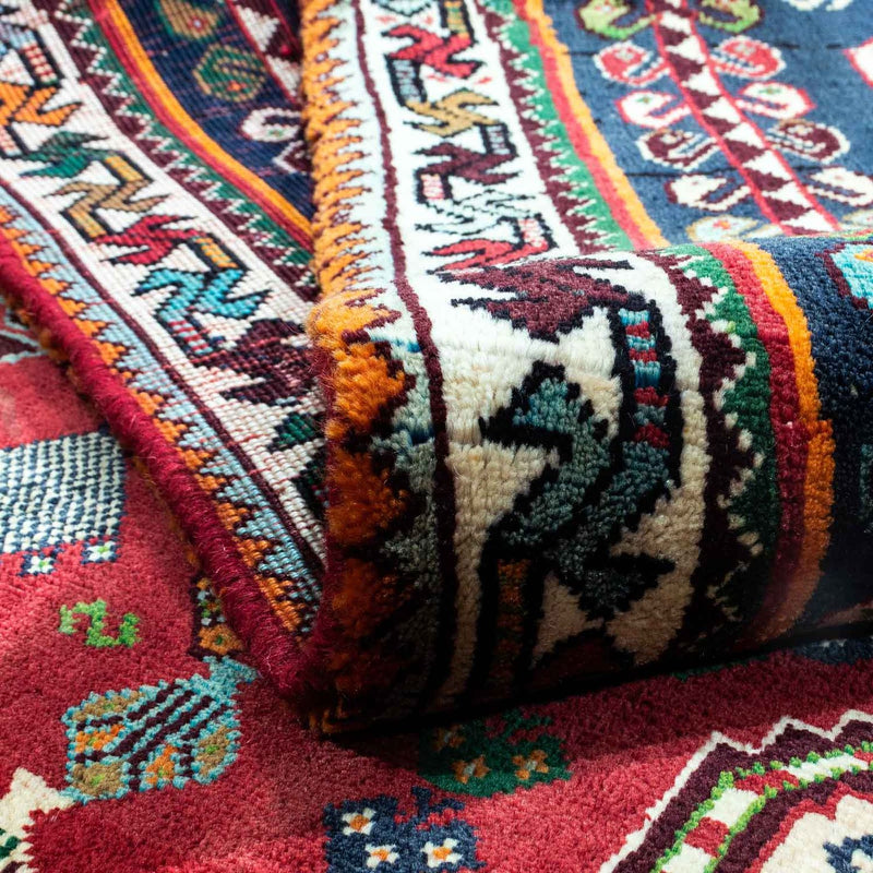 Perser Rug - Nomadic - 258 x 175 cm - dark red