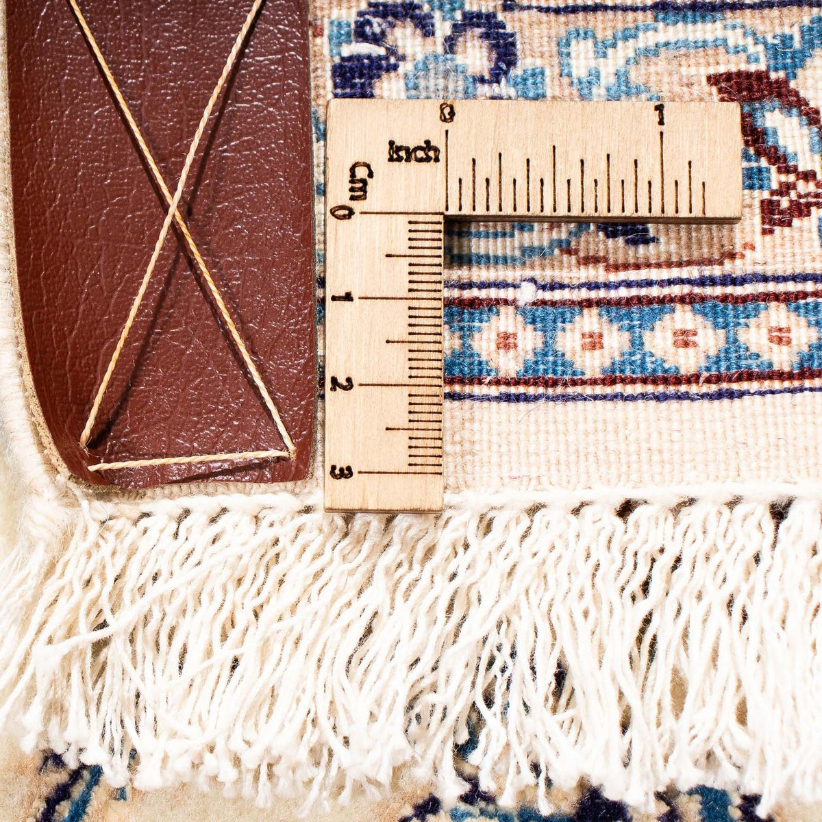 Perser Rug - Nain - Premium - 201 x 130 cm - beige