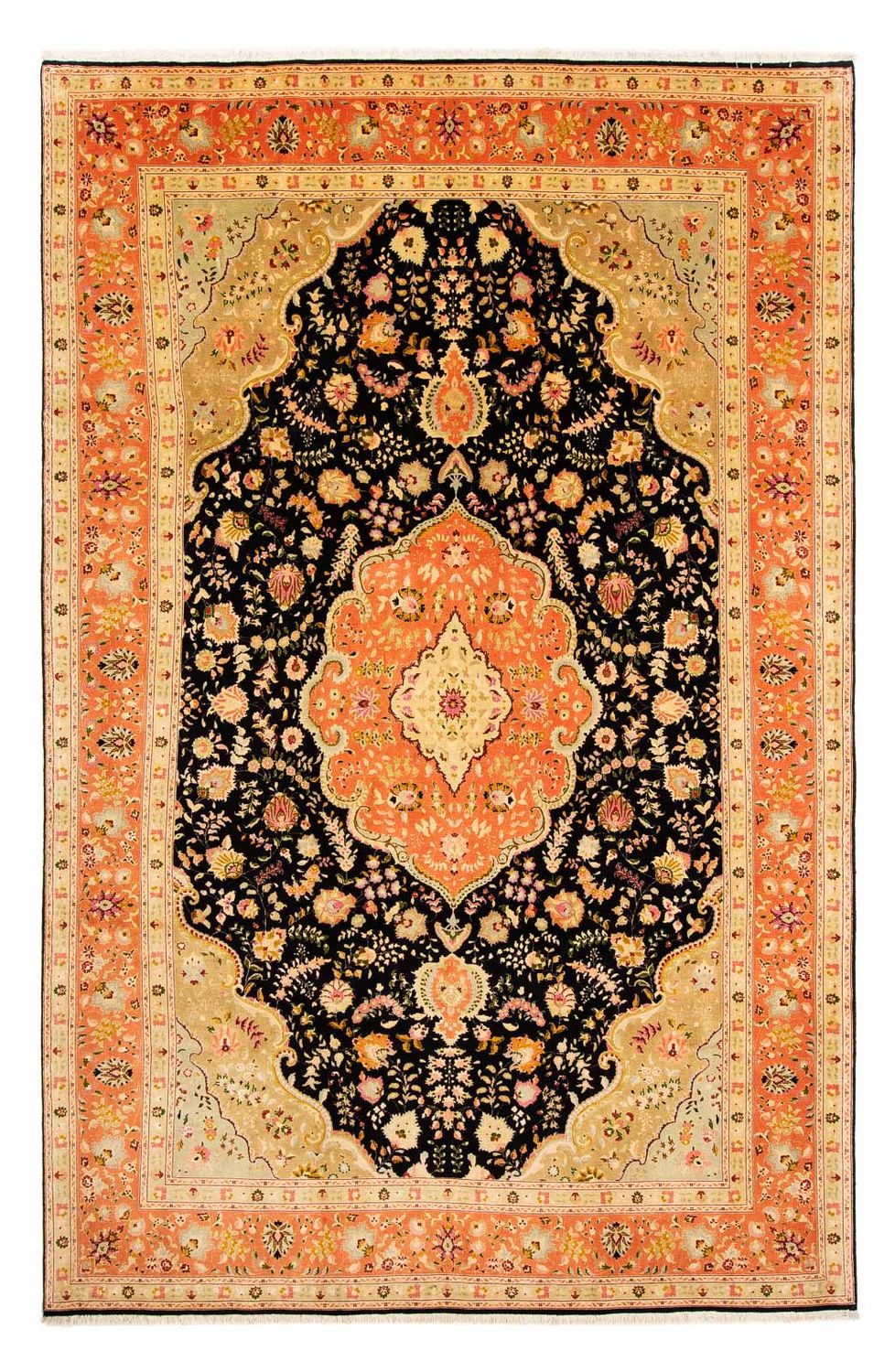 Perser Rug - Tabriz - Royal - 302 x 197 cm - light brown