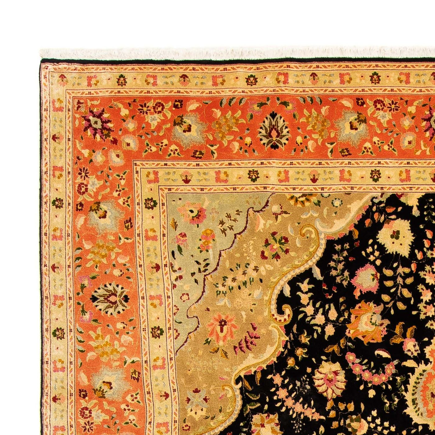 Tabriz - 50 Raj Rug 302x197cm - Persian Rugs