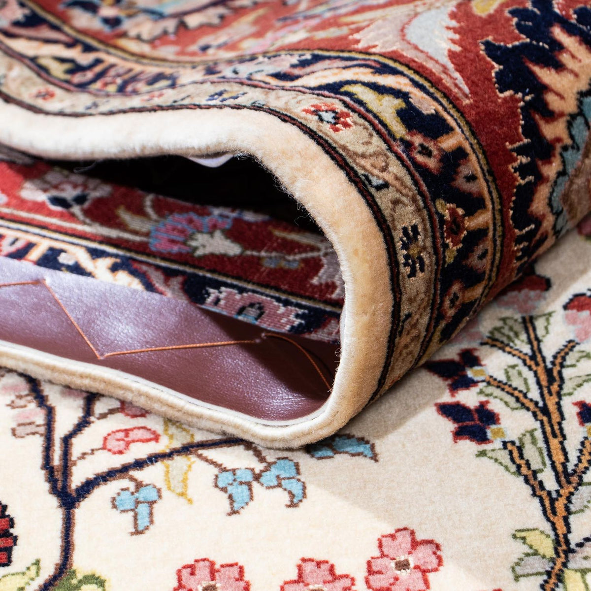 Perser Rug - Ghom - 207 x 142 cm - beige