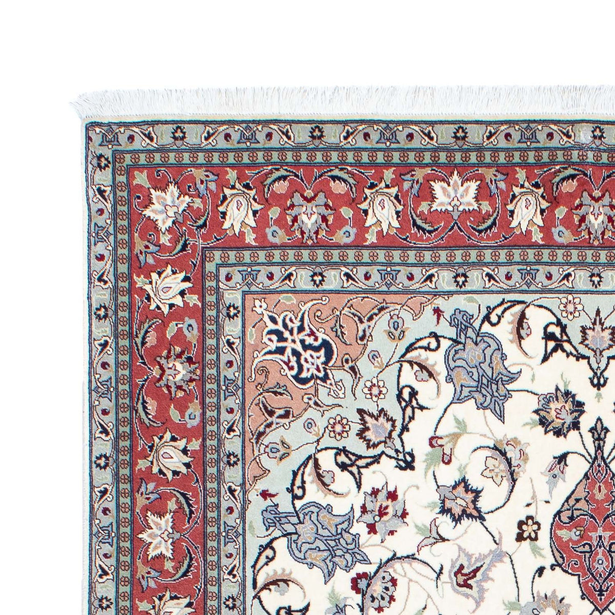 Tabriz - 50 Raj Rug 150x210cm - Persian Rugs