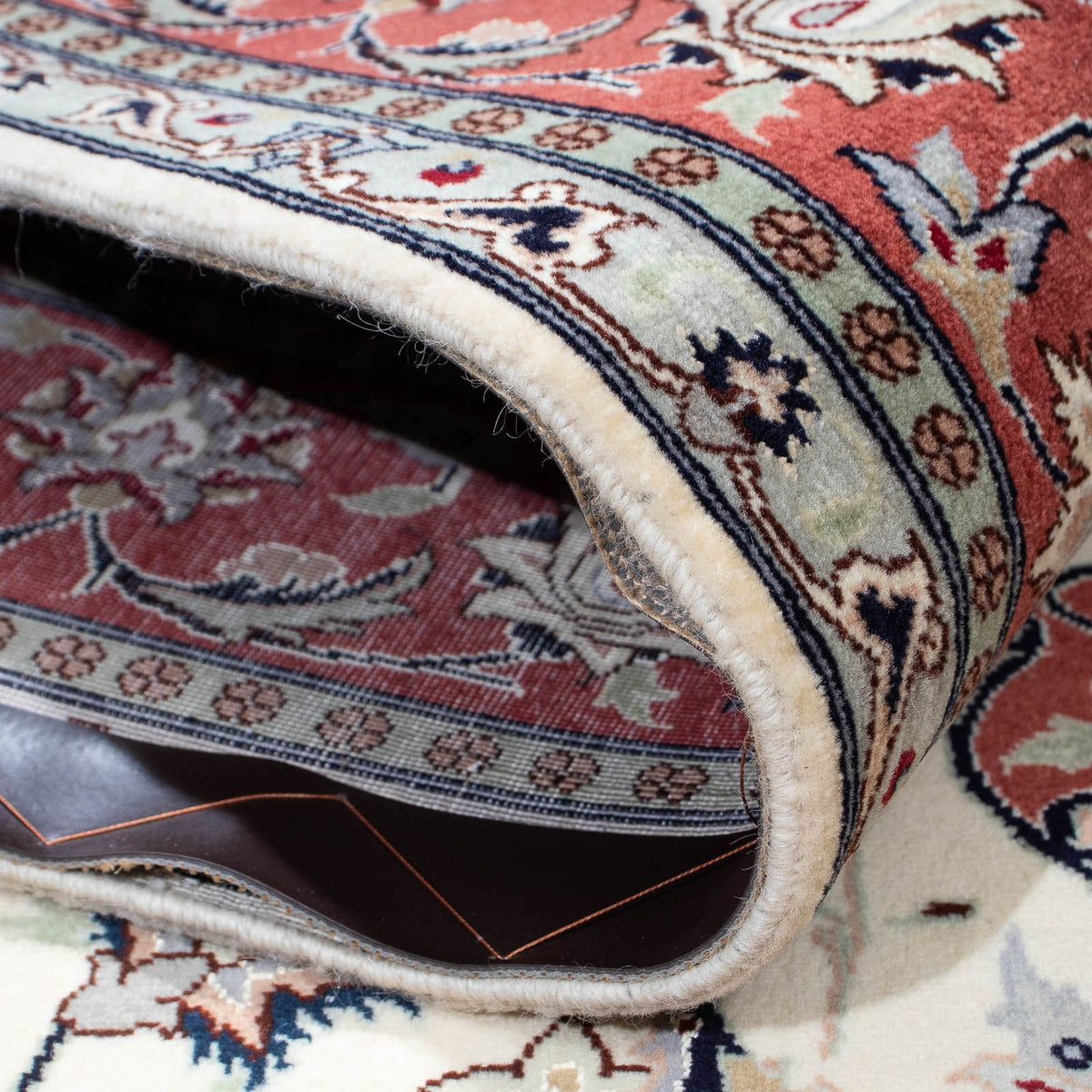 Perser Rug - Tabriz - Royal - 210 x 150 cm - beige