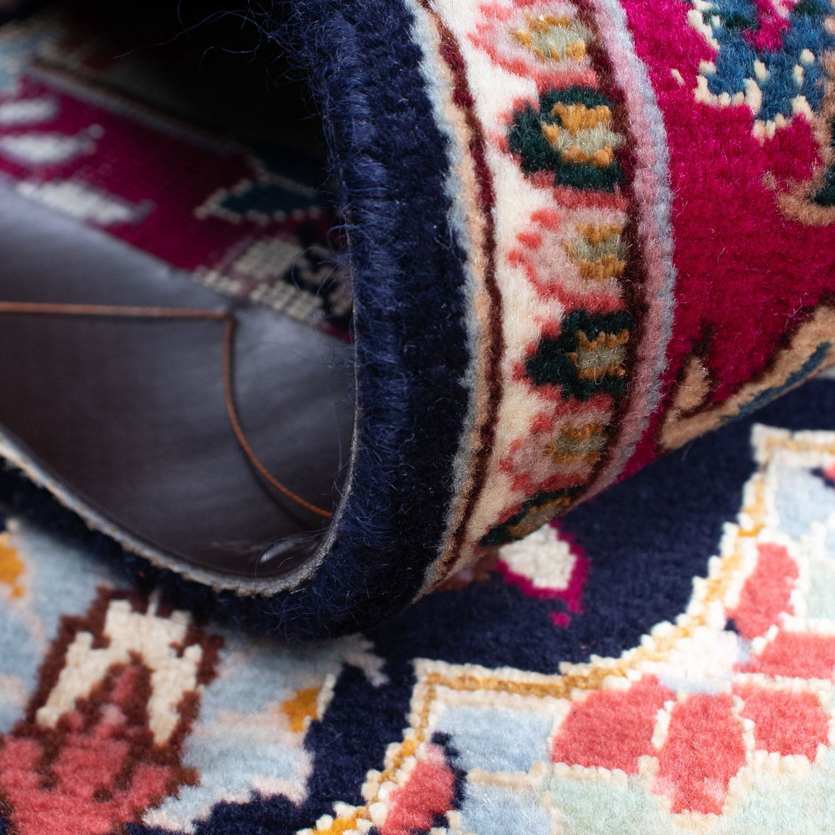 Perser Rug - Tabriz - Royal - 90 x 60 cm - dark blue