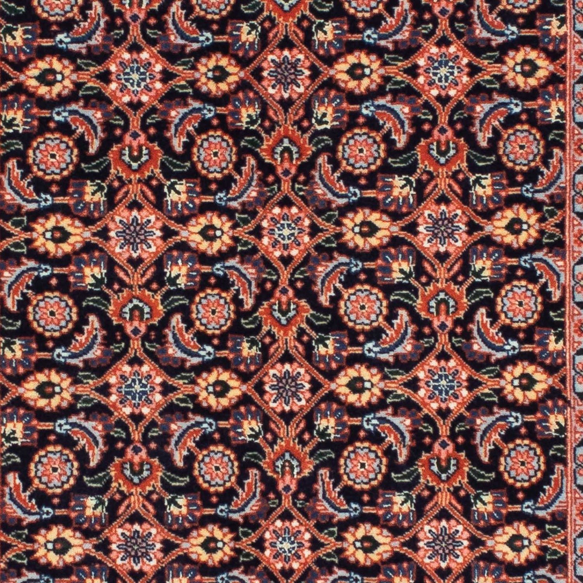 Runner Perser Rug - Tabriz - 200 x 63 cm - multicolored