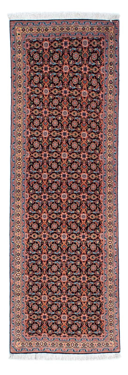 Runner Perser Rug - Tabriz - 202 x 67 cm - dark blue