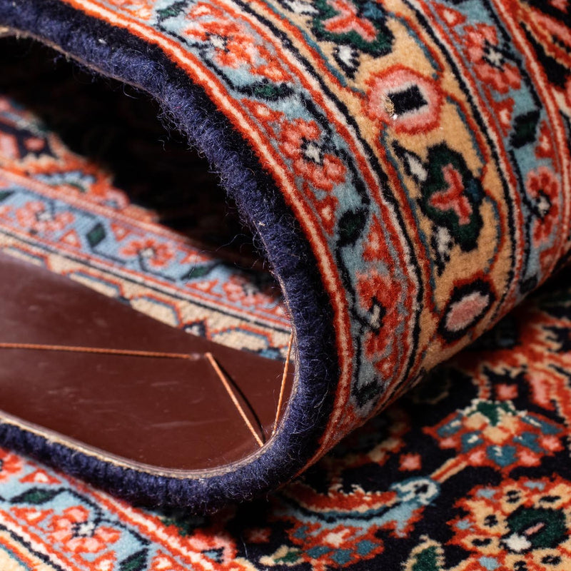 Runner Perser Rug - Tabriz - 202 x 67 cm - dark blue