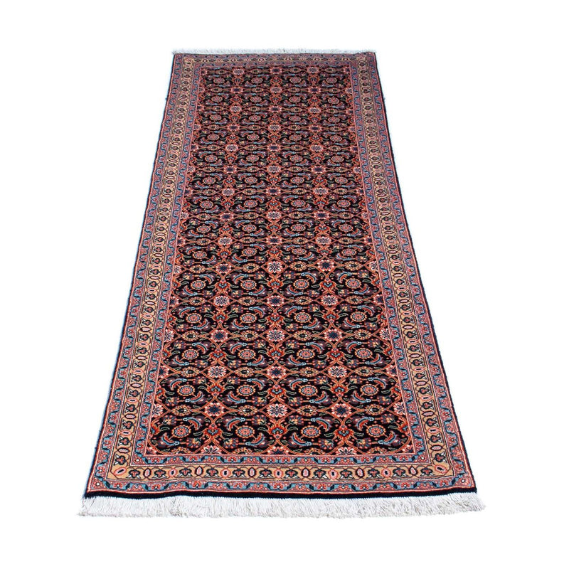 Runner Perser Rug - Tabriz - 202 x 67 cm - dark blue