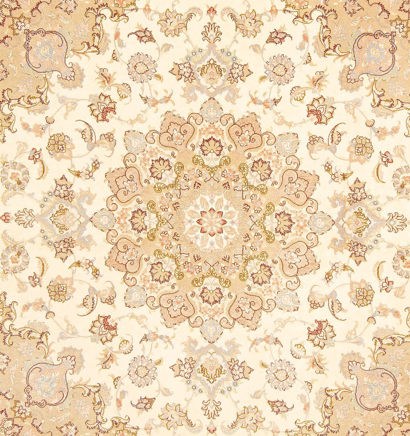 Perser Rug - Tabriz - Royal square  - 206 x 202 cm - beige