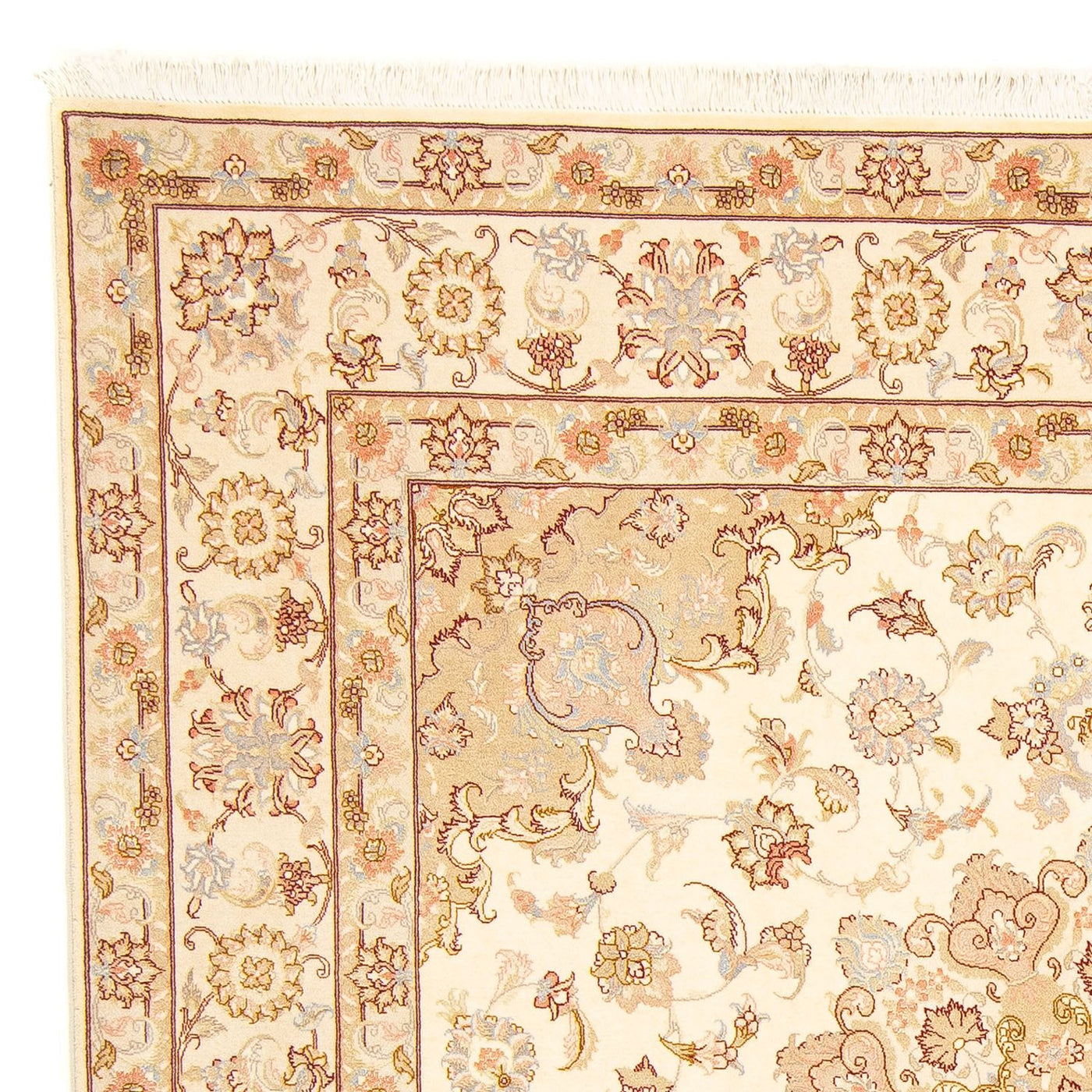 Tabriz - 50 Raj Rug 206x202cm - Persian Rugs