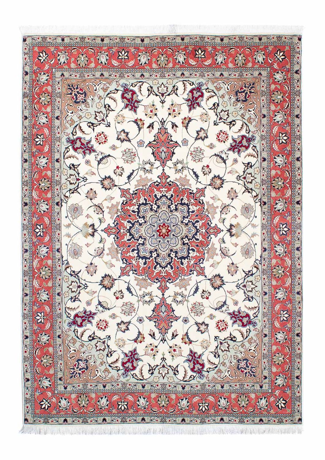 Perser Rug - Tabriz - Royal - 205 x 146 cm - beige