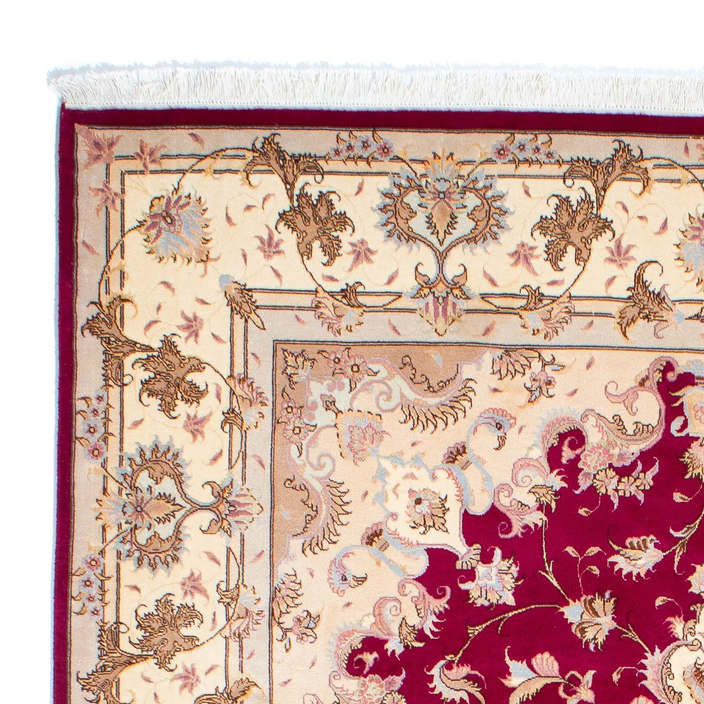 Tabriz - 50 Raj Rug 242x168cm - Persian Rugs
