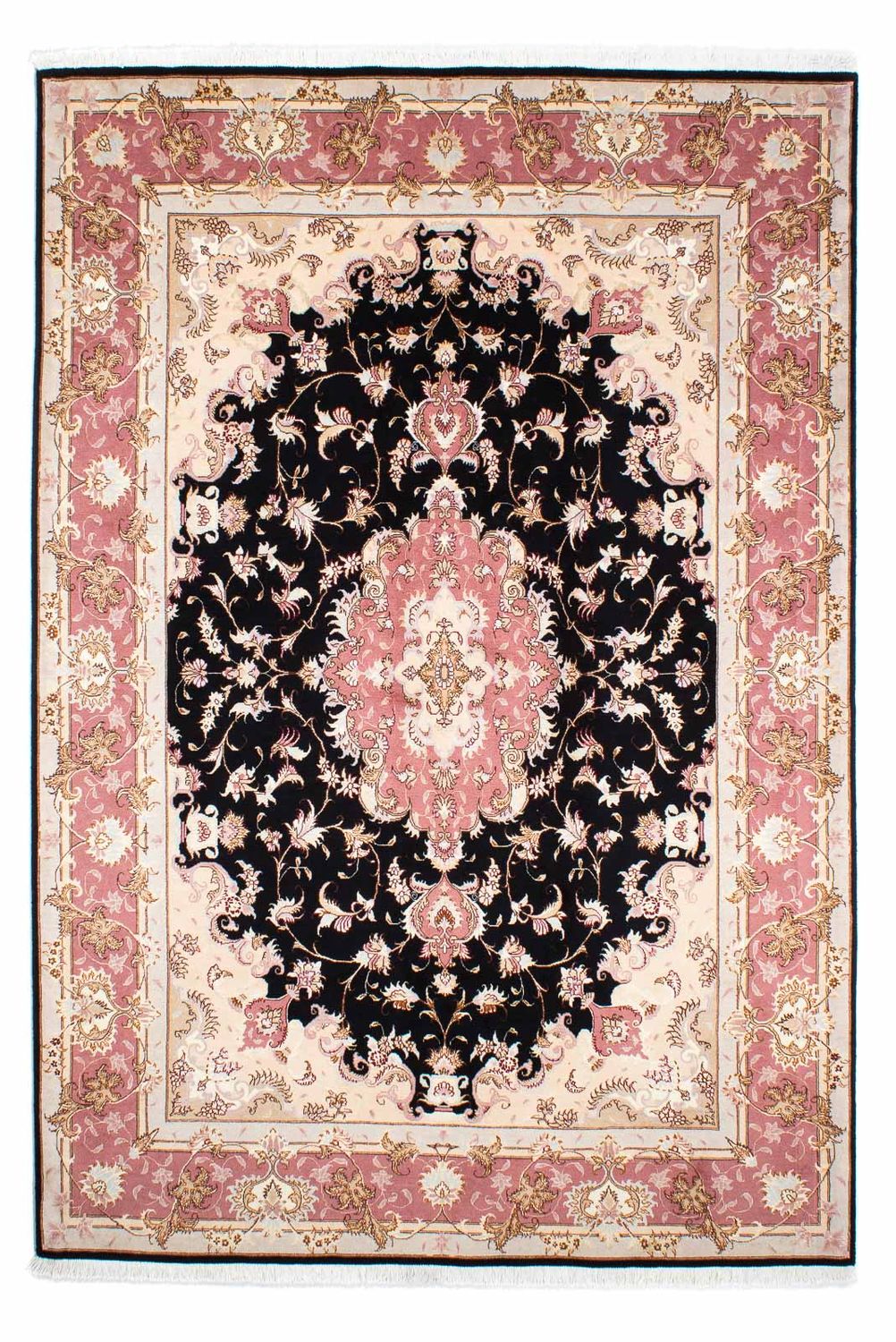 Perser Rug - Tabriz - Royal - 243 x 168 cm - dark blue